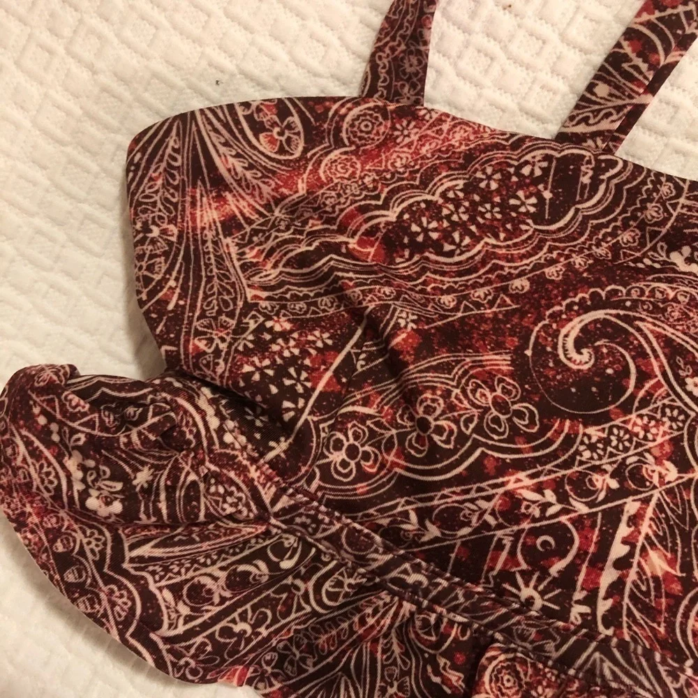 Free People Movement Plie All Day Bra In Henna